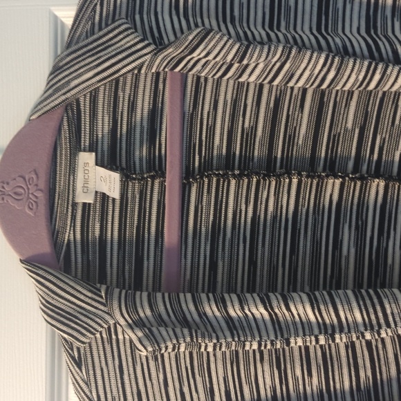 Short sleeve pocket knit blazer Size 2 / Large - Picture 3 of 11